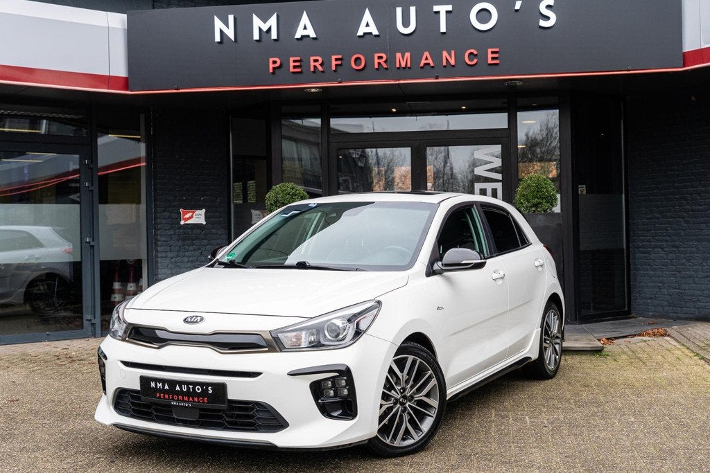 Kia Rio 1.0 TGDI GT Line CARPLAY / PANO / CRUISE / GT-LINE /, Auto's, Kia, Bedrijf, Te koop, Rio, Adaptive Cruise Control, Bluetooth