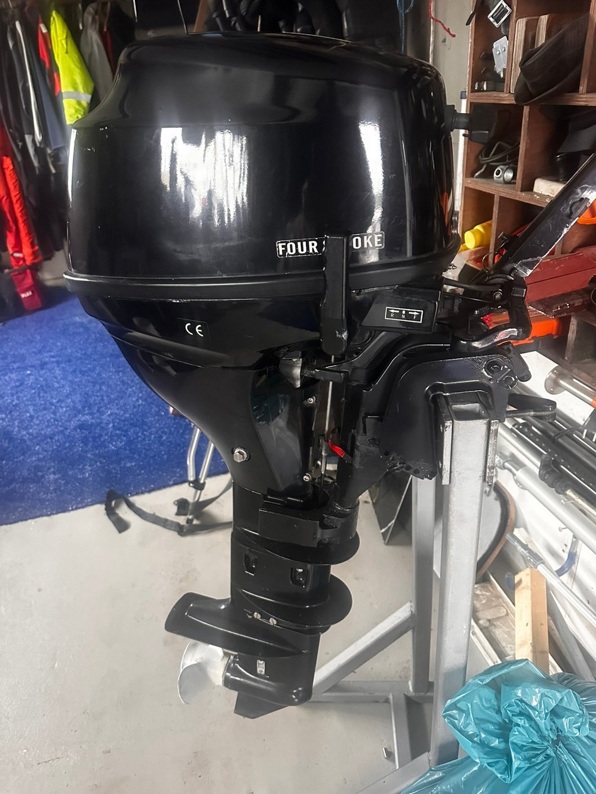 Parsun 9.8  pk buitenboord motor langstaart, Ophalen, Zo goed als nieuw, Benzine, Minder dan 5 pk