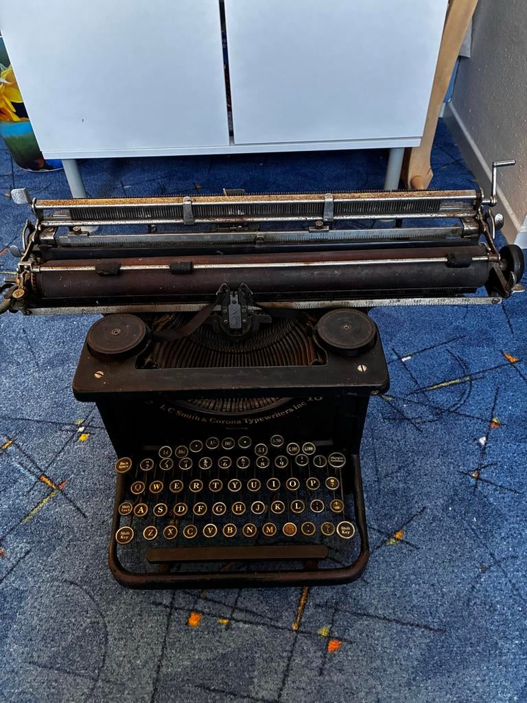 Typemachine Smith & corona, Ophalen, Gebruikt