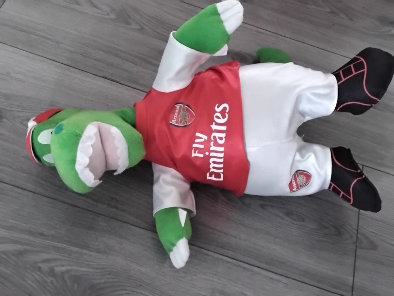 Knuffel van arsenal mascotte, Ophalen of Verzenden, Zo goed als nieuw, Buitenlandse clubs, Shirt