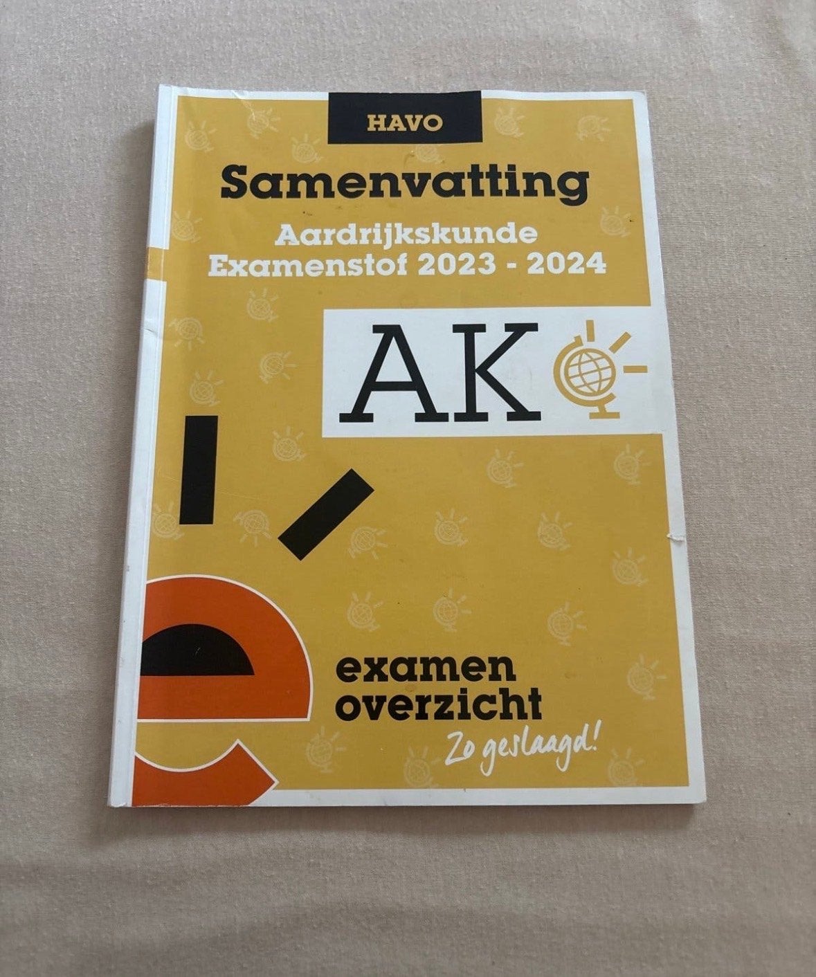 Samenvatting Aardrijkskunde Examenstof HAVO 2023-2024, Boeken, Ophalen of Verzenden, Zo goed als nieuw, HAVO, Aardrijkskunde