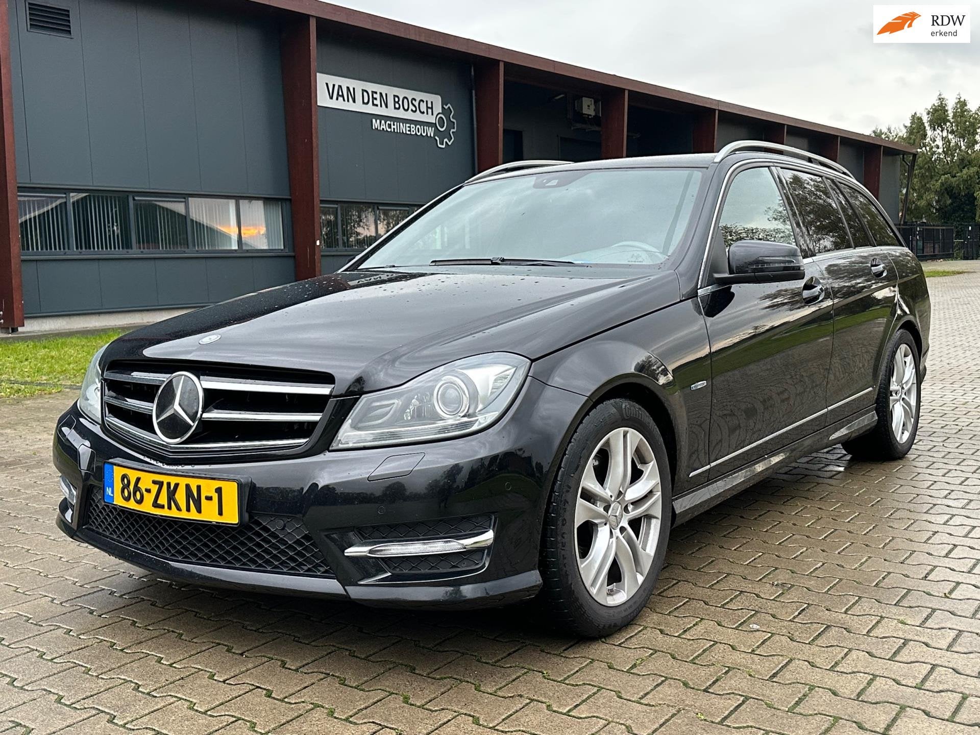 Mercedes-Benz C-klasse Estate 350 C350 CDI Avantgarde AMG pa, Euro 5, Achterwielaandrijving, Zwart, Leder