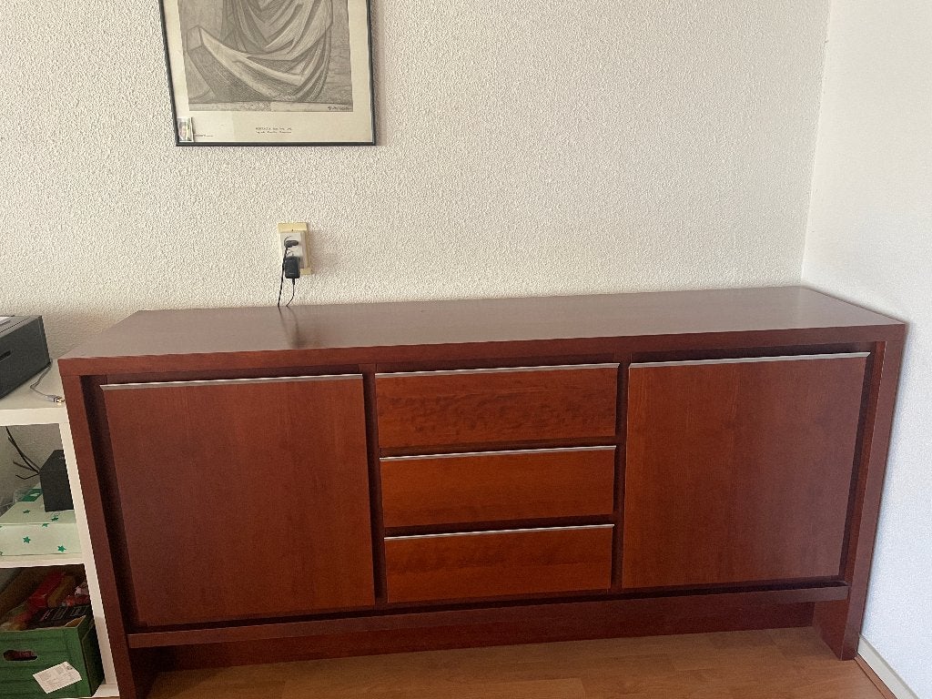 Reedijk dressoir kersen, Ophalen, Gebruikt, Met deur(en), 150 tot 200 cm