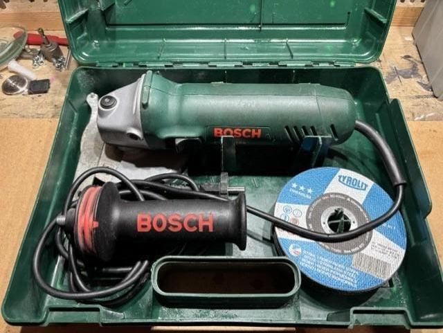 Bosch Haakse Slijptol PWS 7-125, Ophalen, Gebruikt, 700 tot 1000 watt, Haakse handslijpmachine