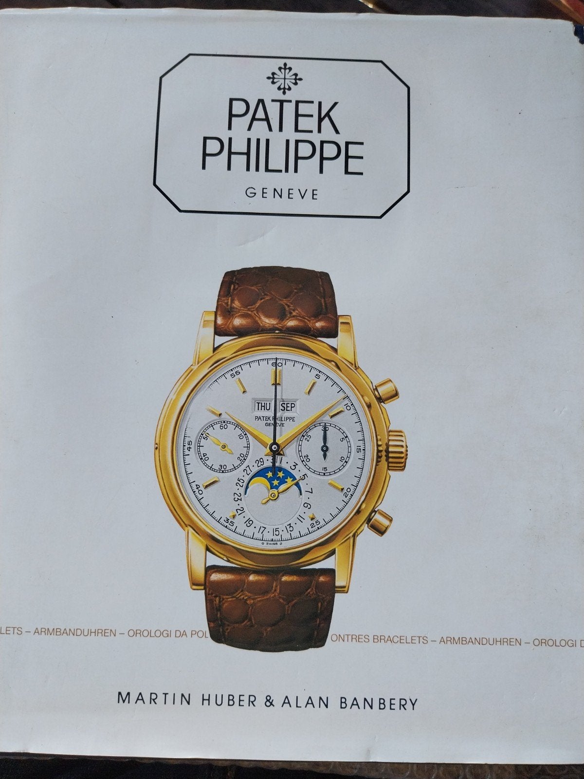 Eerste! uitgave  Patek Phillipe Martin Huber & Alan Banbery., Ophalen of Verzenden, Overige merken