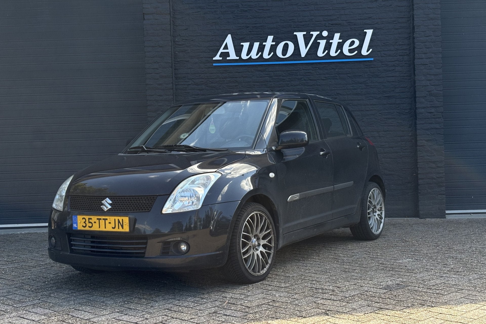 Suzuki Swift 1.3 Shogun | Koop of sloop! (bj 2007), Auto's, Suzuki, Voorwielaandrijving, Stof, Gebruikt, Zwart