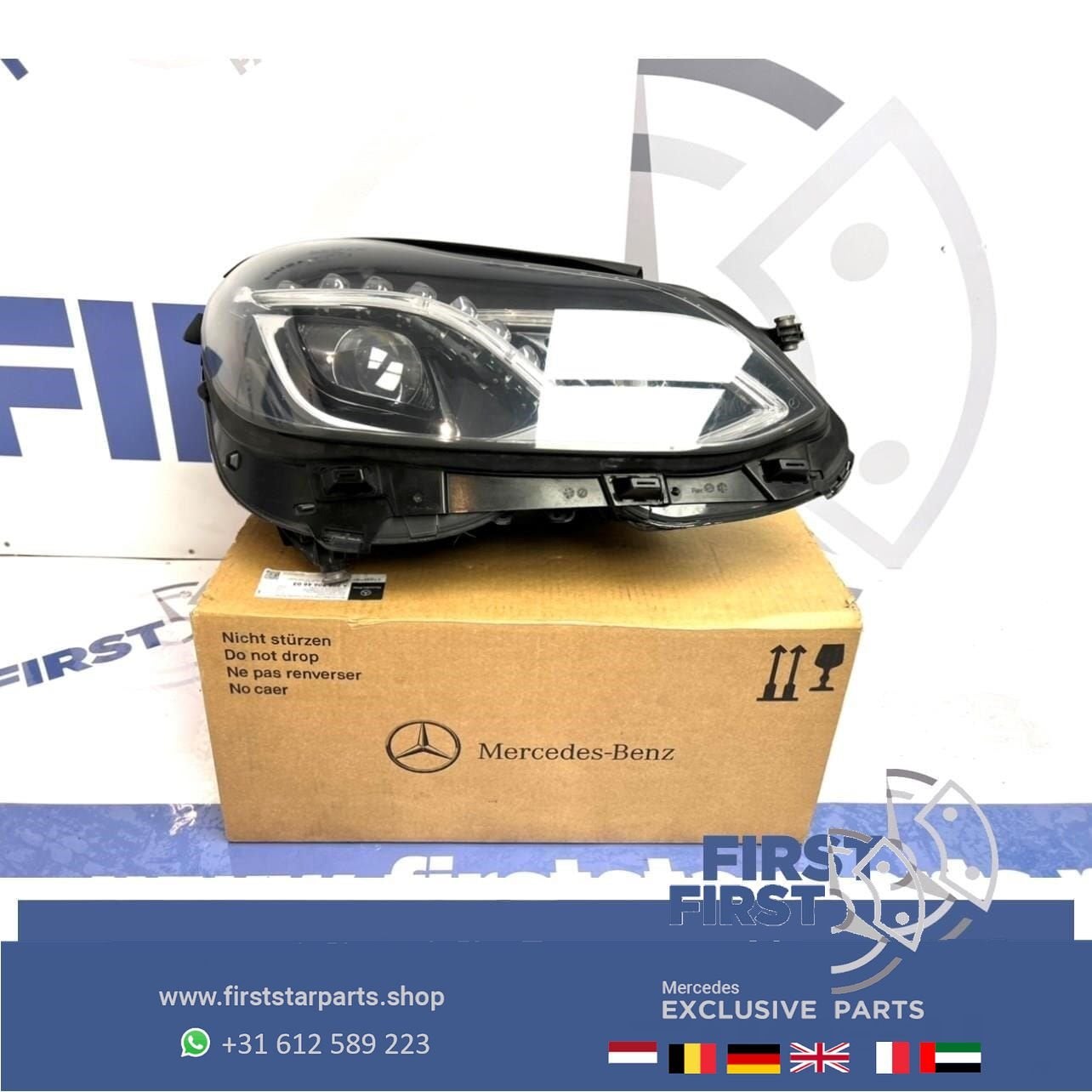 W212 Facelift FULL LED ILS Koplamp RECHTS Mercedes E Klasse, Gebruikt, -, Ophalen of Verzenden, -