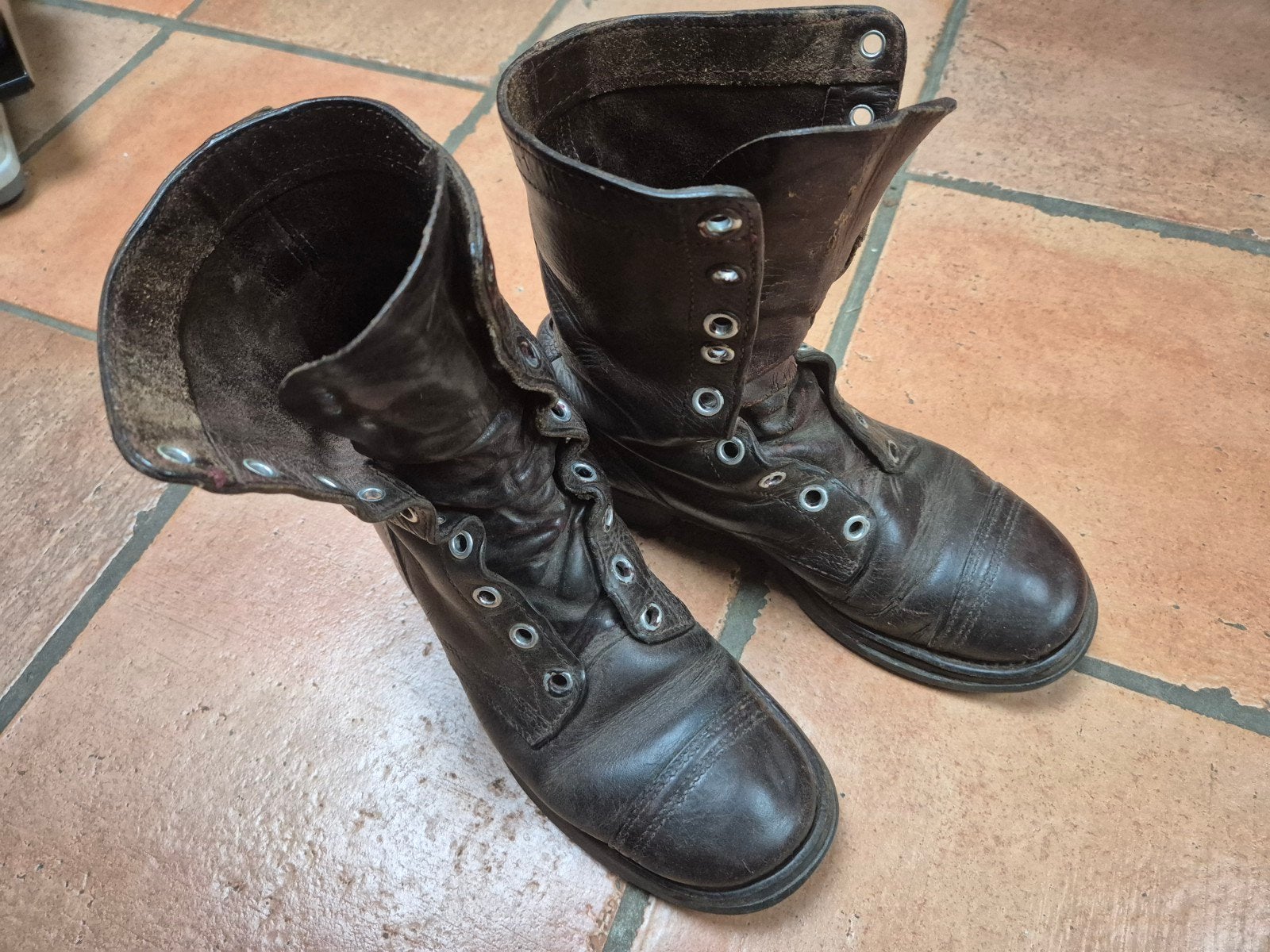 te koop, jumpboots, gelijkend als US WW2, Verzamelen, Ophalen of Verzenden, Overige soorten, Amerika, Kleding of Schoenen