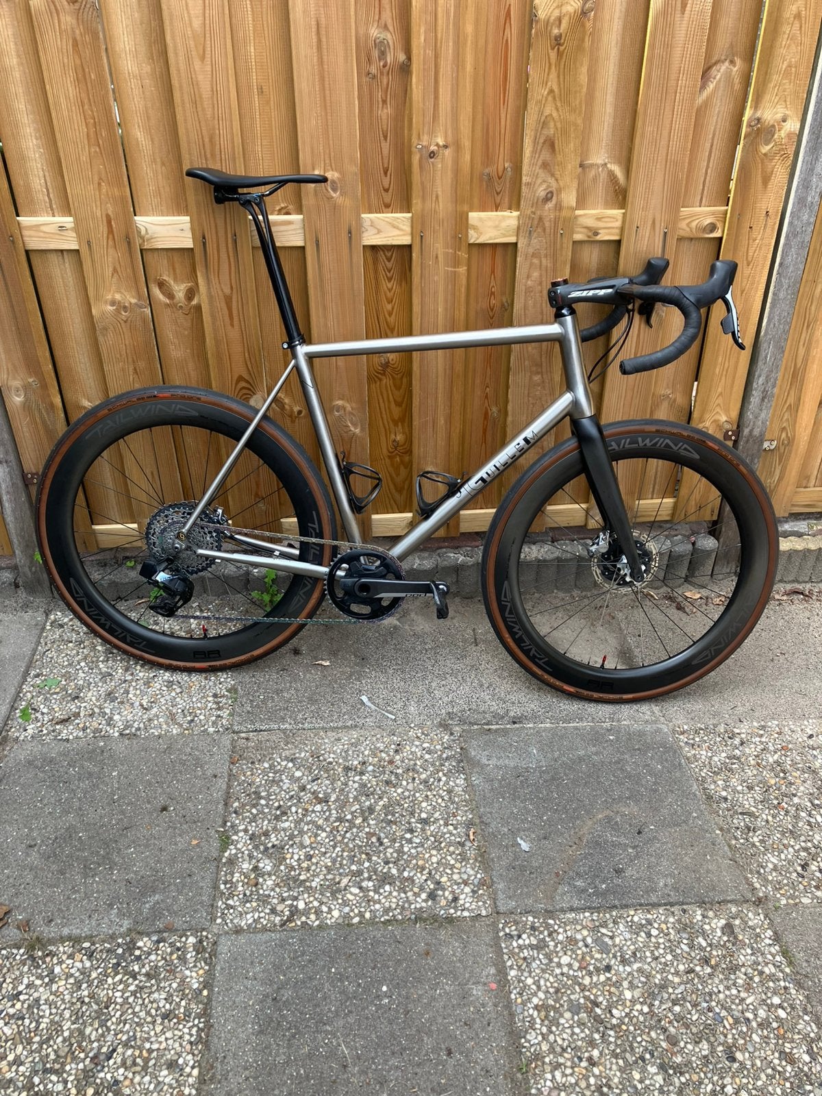 J Guillem Titanium Oriënt, Fietsen en Brommers, Fietsen | Racefietsen, Zo goed als nieuw, Overige merken, 57 tot 61 cm, Ophalen
