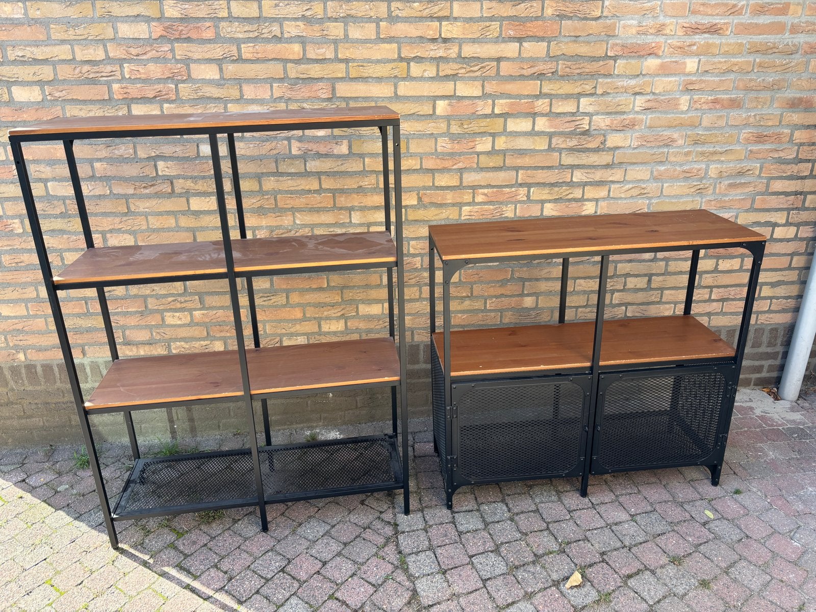 Ikea stelling kasten FjAllbo, Huis en Inrichting, Kasten | Boekenkasten, Gebruikt, 100 tot 150 cm, Ophalen of Verzenden, 150 tot 200 cm