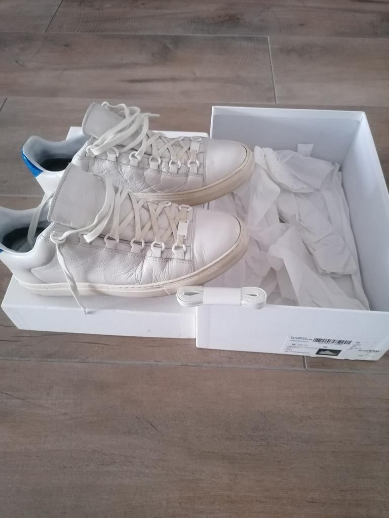 Balenciaga Arena Low sneakers wit maat 42, Wit, Ophalen of Verzenden, Zo goed als nieuw, Balenciaga
