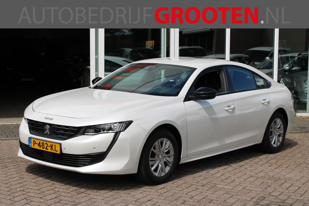 Peugeot 508 1.2 PureTech Active Pack Business (bj 2022), Auto's, Gebruikt, Euro 6, 1199 cc, Wit