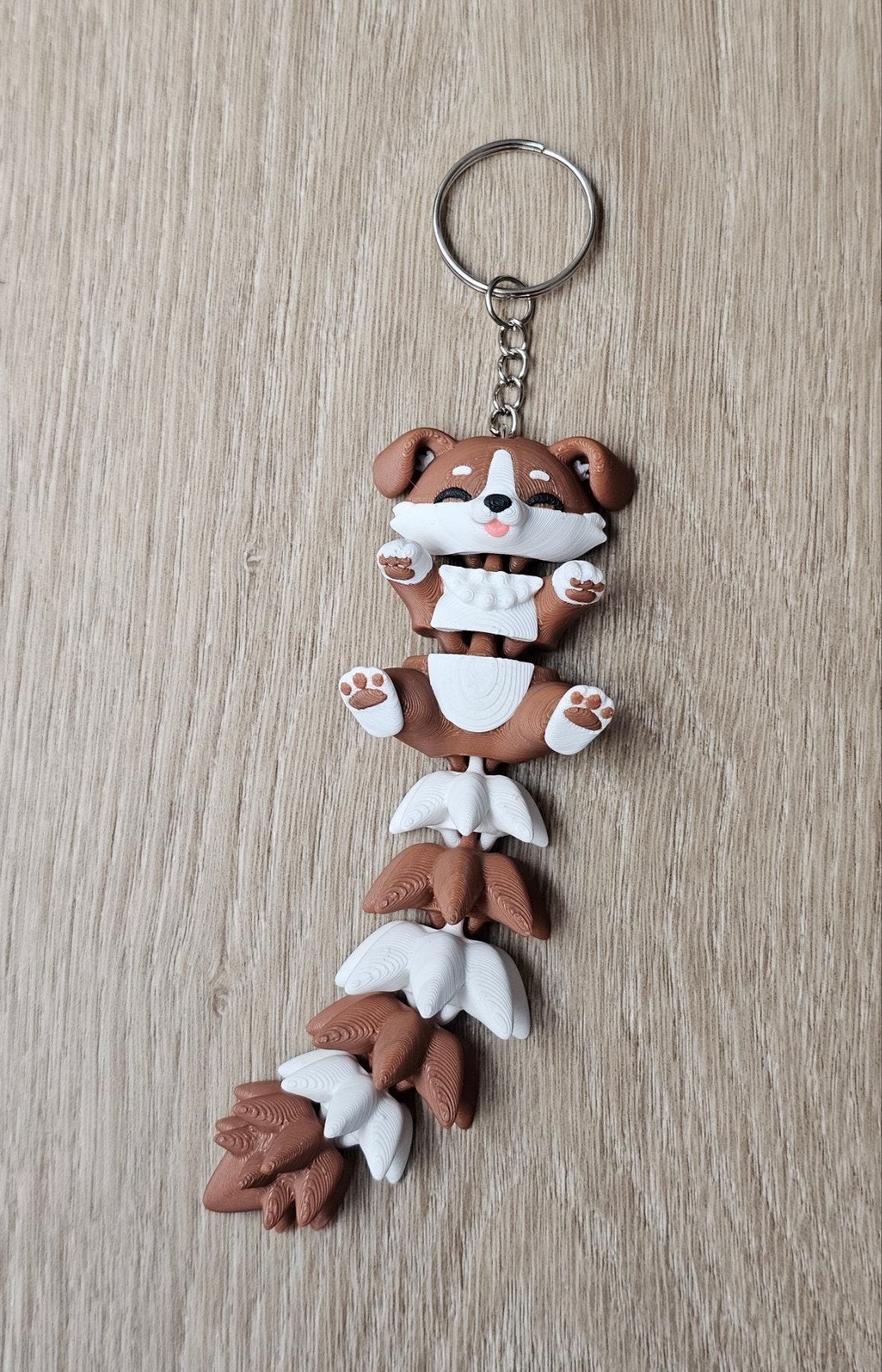 3D geprinte sleutelhanger hond, Ophalen of Verzenden, Nieuw, Dier of Natuur
