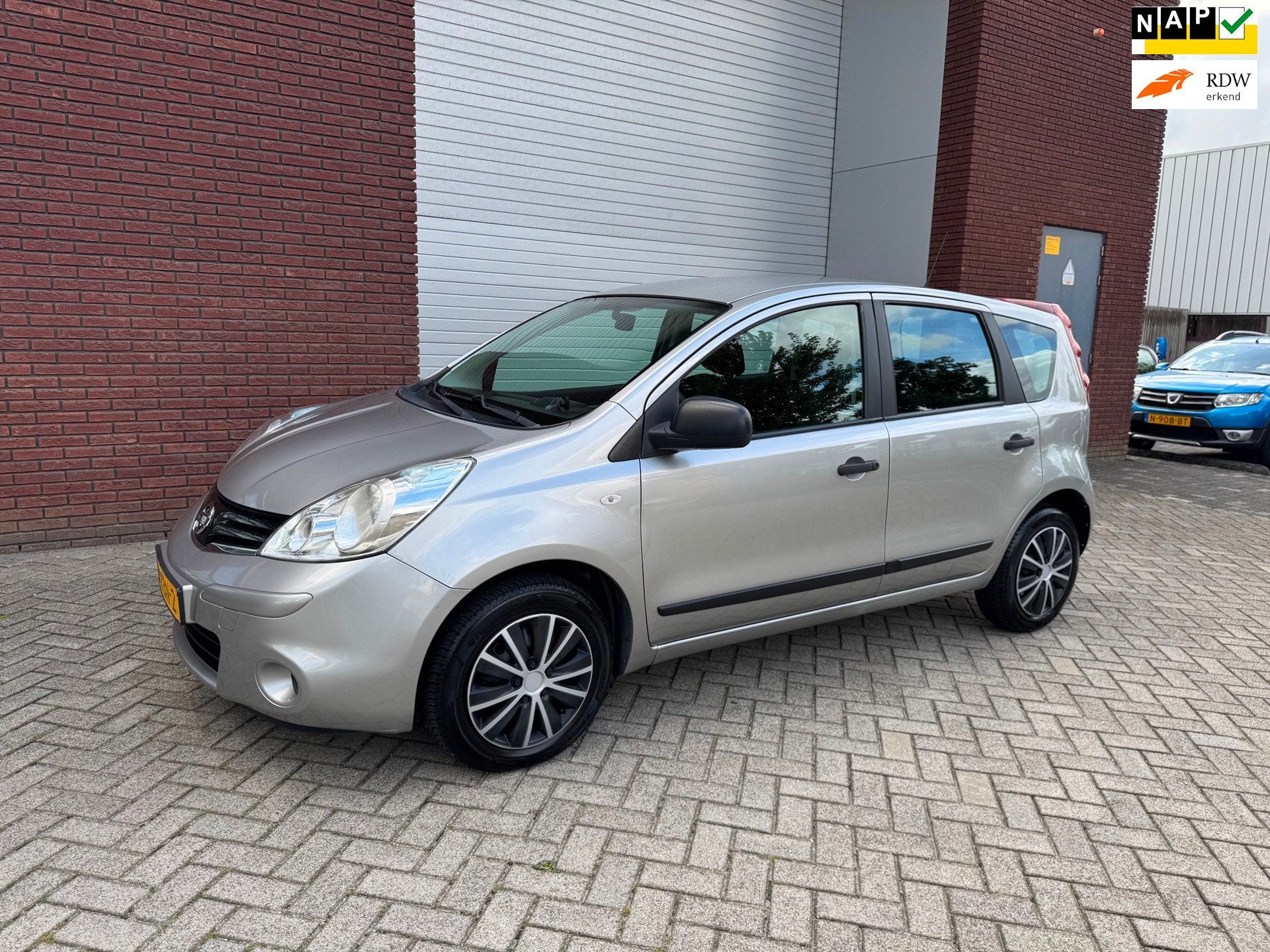 Nissan Note 1.4 Visia Airco Isofix Nap Nw Apk, Voorwielaandrijving, Euro 5, Gebruikt, Origineel Nederlands