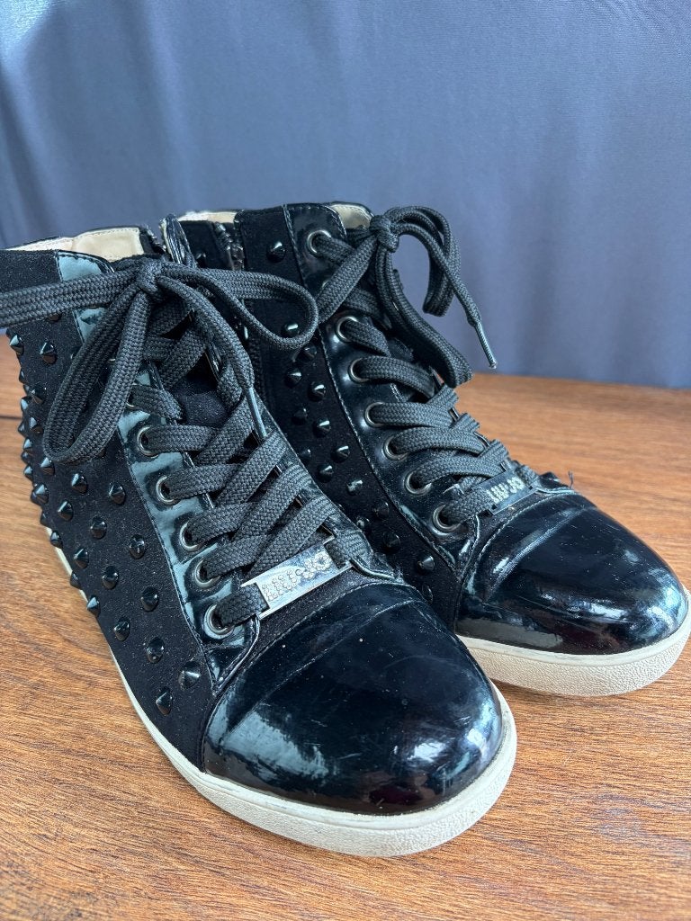 zwarte Liu Jo Stardust high-cut sneakers Maat: 36, Liu Jo, Zwart, Ophalen of Verzenden, Sneakers of Gympen