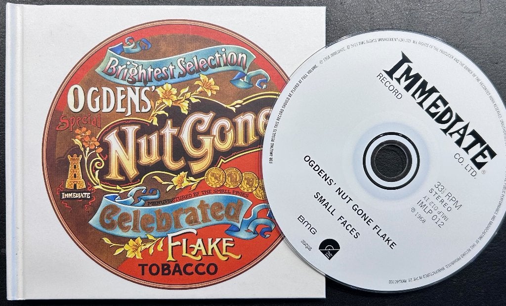 SMALL FACES - Ogden's nut gone flake ( 50th anniv.ed. CD ), Cd's en Dvd's, Ophalen of Verzenden, Zo goed als nieuw, Classic Rock