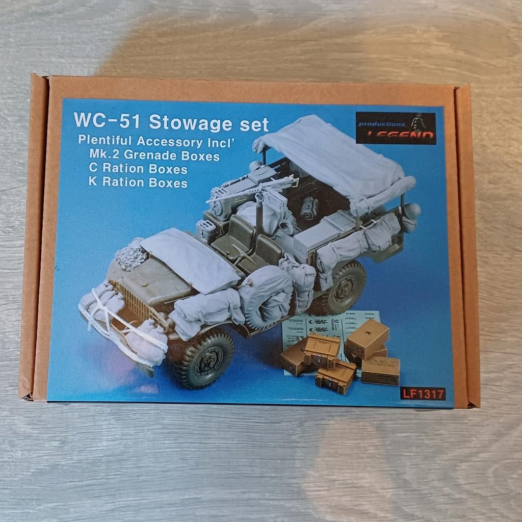 Legend Production - WC-51 Stowage Set 1/35, Overige merken, Auto, 1:32 tot 1:50, Nieuw