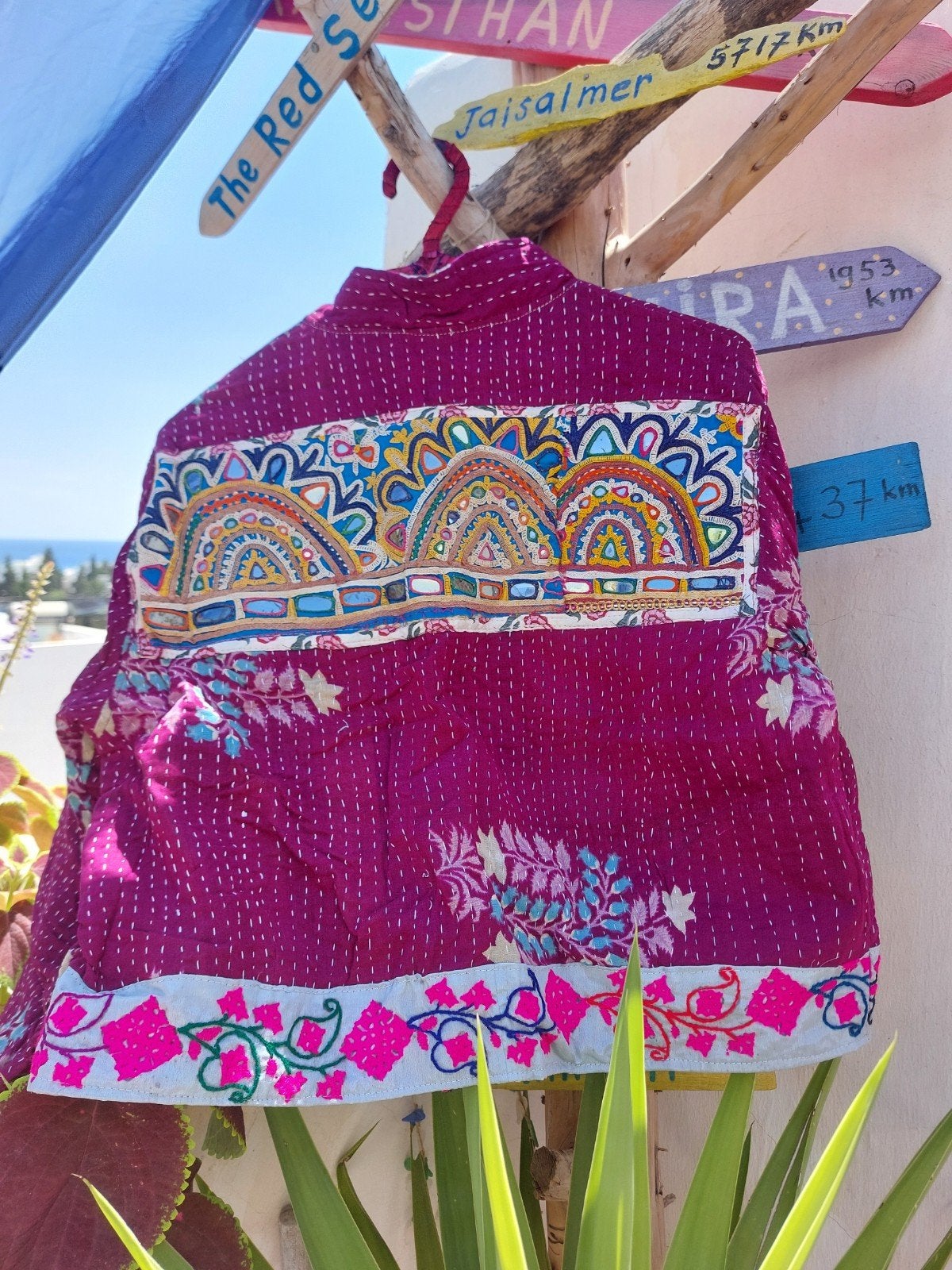 SALE!! Unieke Kantha jasjes - geldig tot 14 september, Kleding | Dames, Maat 38/40 (M), India, Nieuw, Meerkleurig