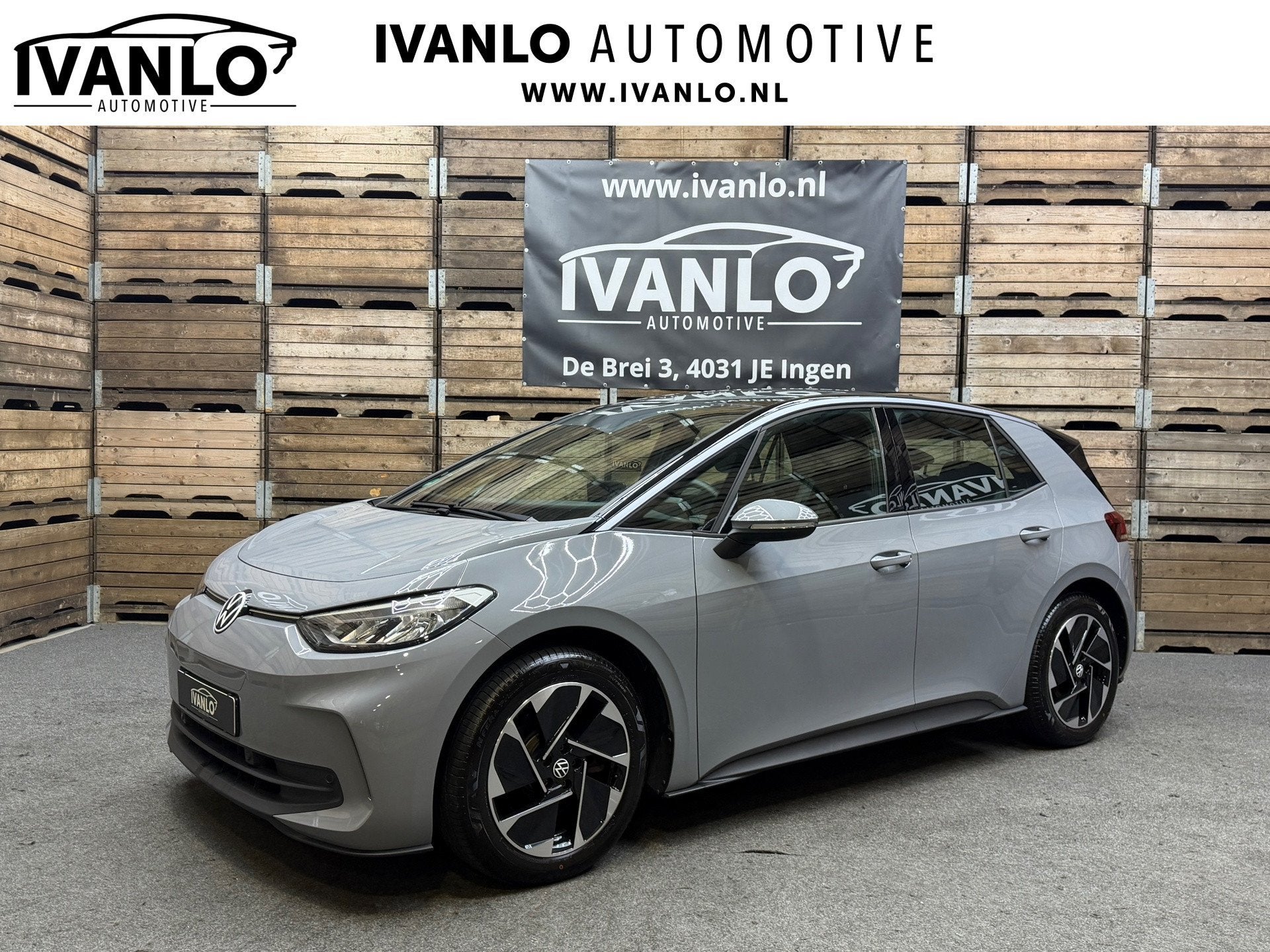 Volkswagen ID.3 Pro 59 kWh, 18"LM, Zwart dak, Moonstone Grey, Auto's, Automaat, Dealer onderhouden, Gebruikt, 1715 kg