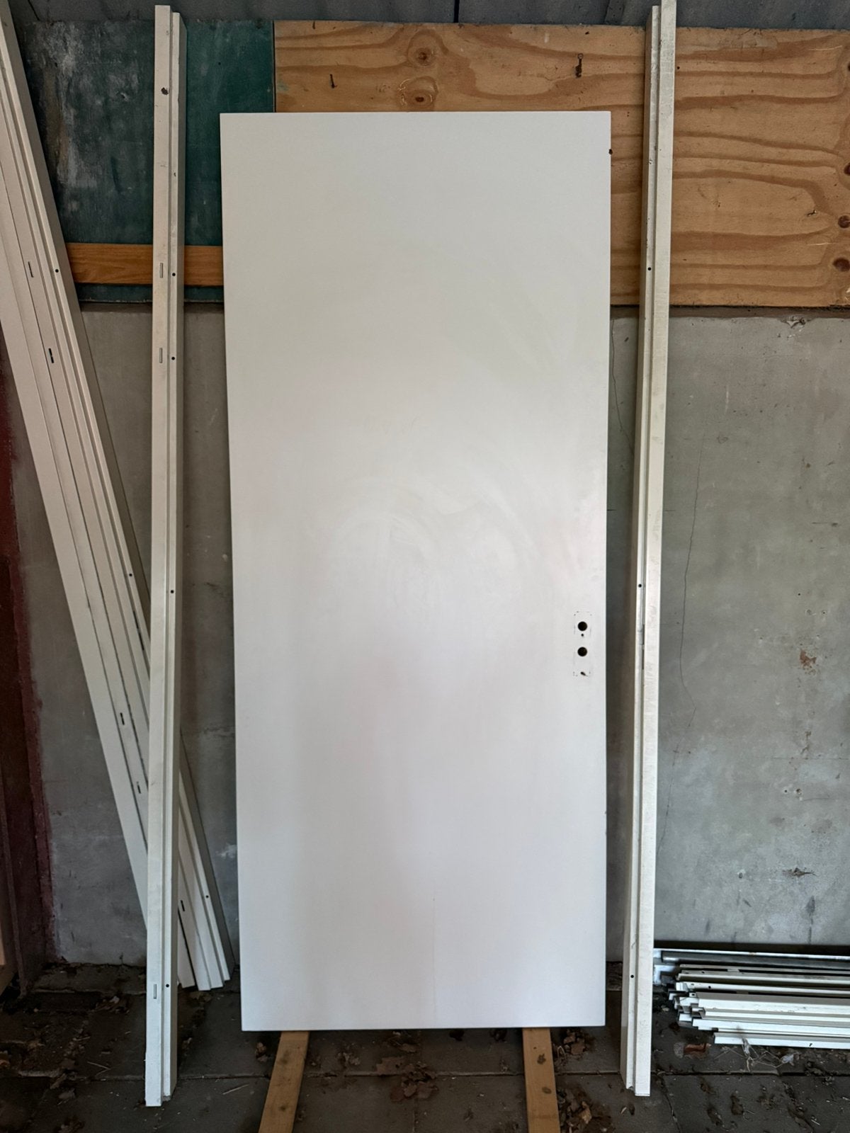 Opdekdeur met kozijn, Ophalen, Binnendeur, 215 cm of meer