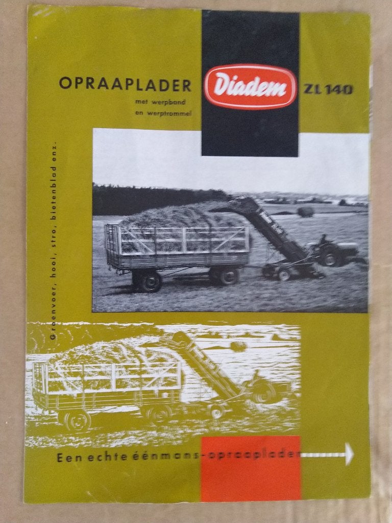 Opraaplader Diadem ZL140, Ophalen of Verzenden