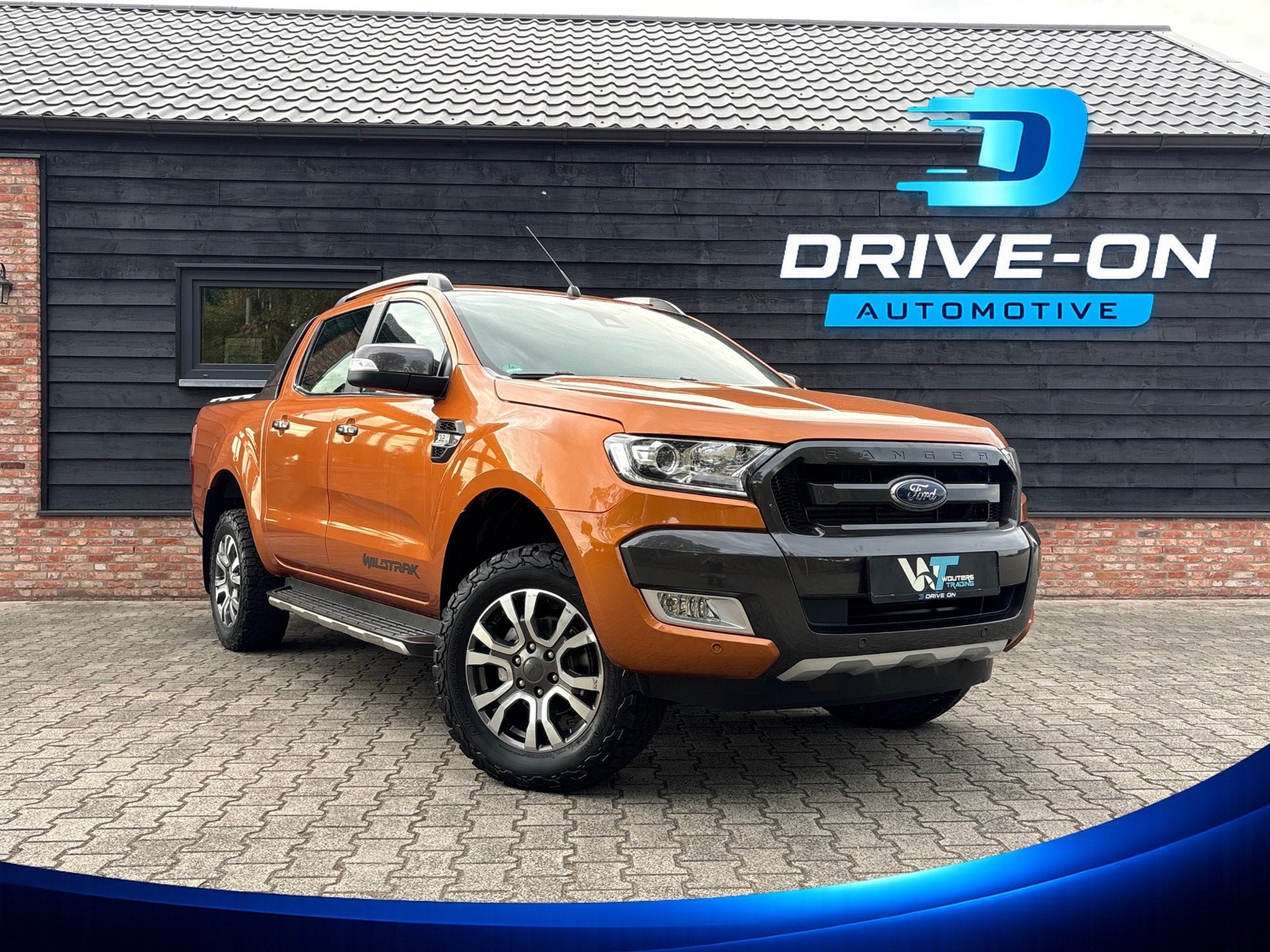 Ford Ranger 3.2 TDCi Wildtrak - 5 persoons - Roll-Cover - Ni, Auto's, Automaat, Gebruikt, Zwart, Overige kleuren