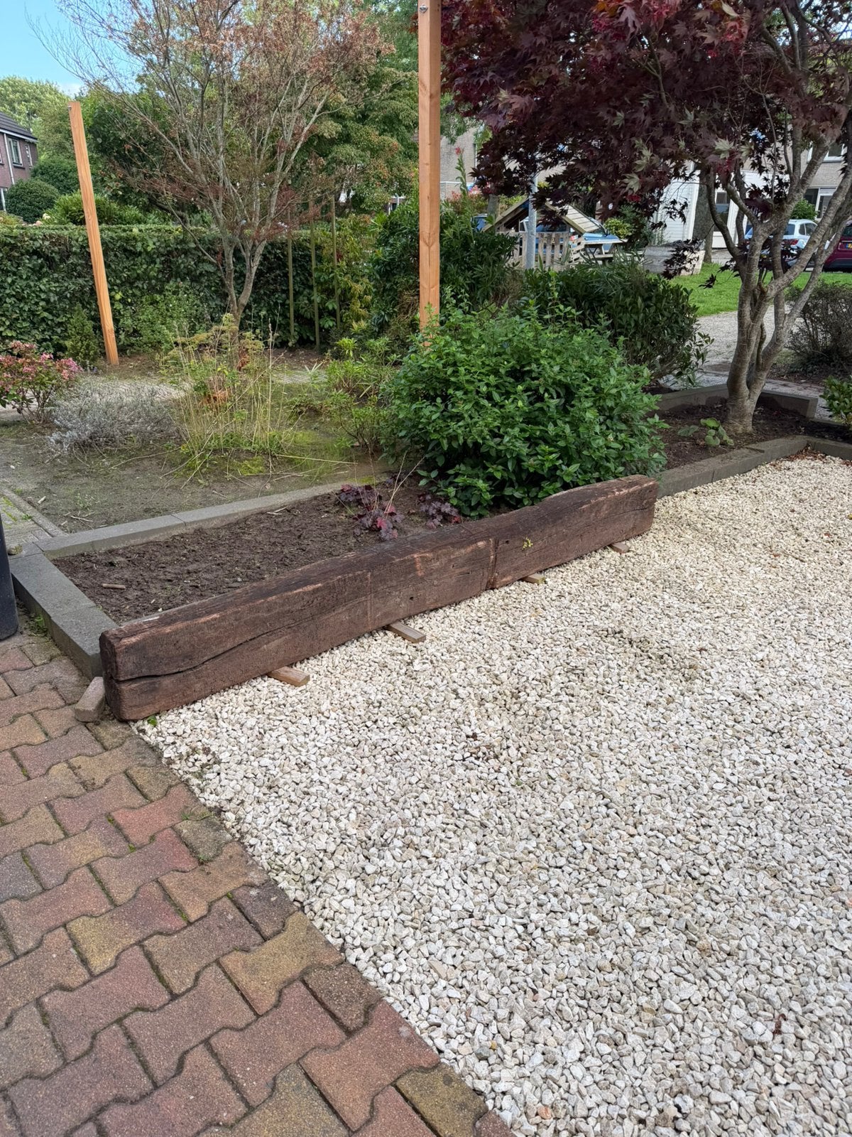 Spoorbiels, Tuin en Terras, Ophalen of Verzenden, Gebruikt, Beton, Overige typen