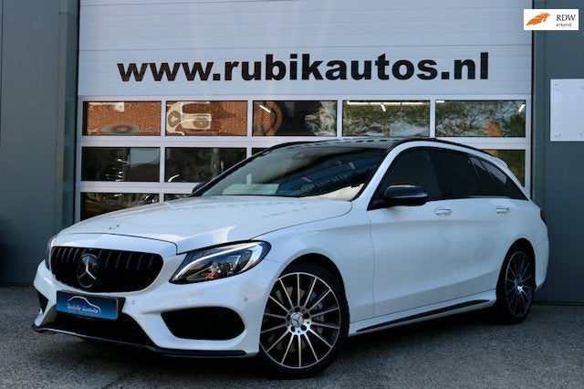 Mercedes-Benz C-klasse Estate C43 AMG 4Matic|Pano|Schaalstoe, Auto's, Automaat, 367 pk, Leder, Vierwielaandrijving