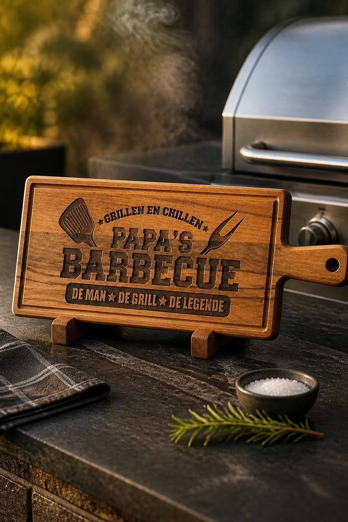 Papa's BBQ Plank - Grillen en Chillen, Ophalen of Verzenden, Nieuw