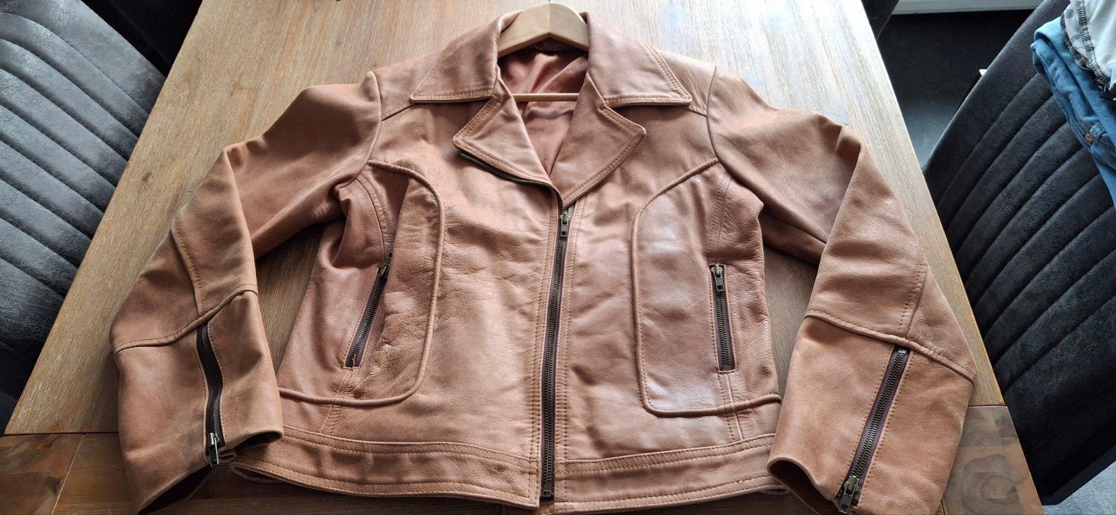 7 stuks Kleding,  Maat 40 incl. leren Jack, Ophalen of Verzenden, Zo goed als nieuw, Maat 38/40 (M)