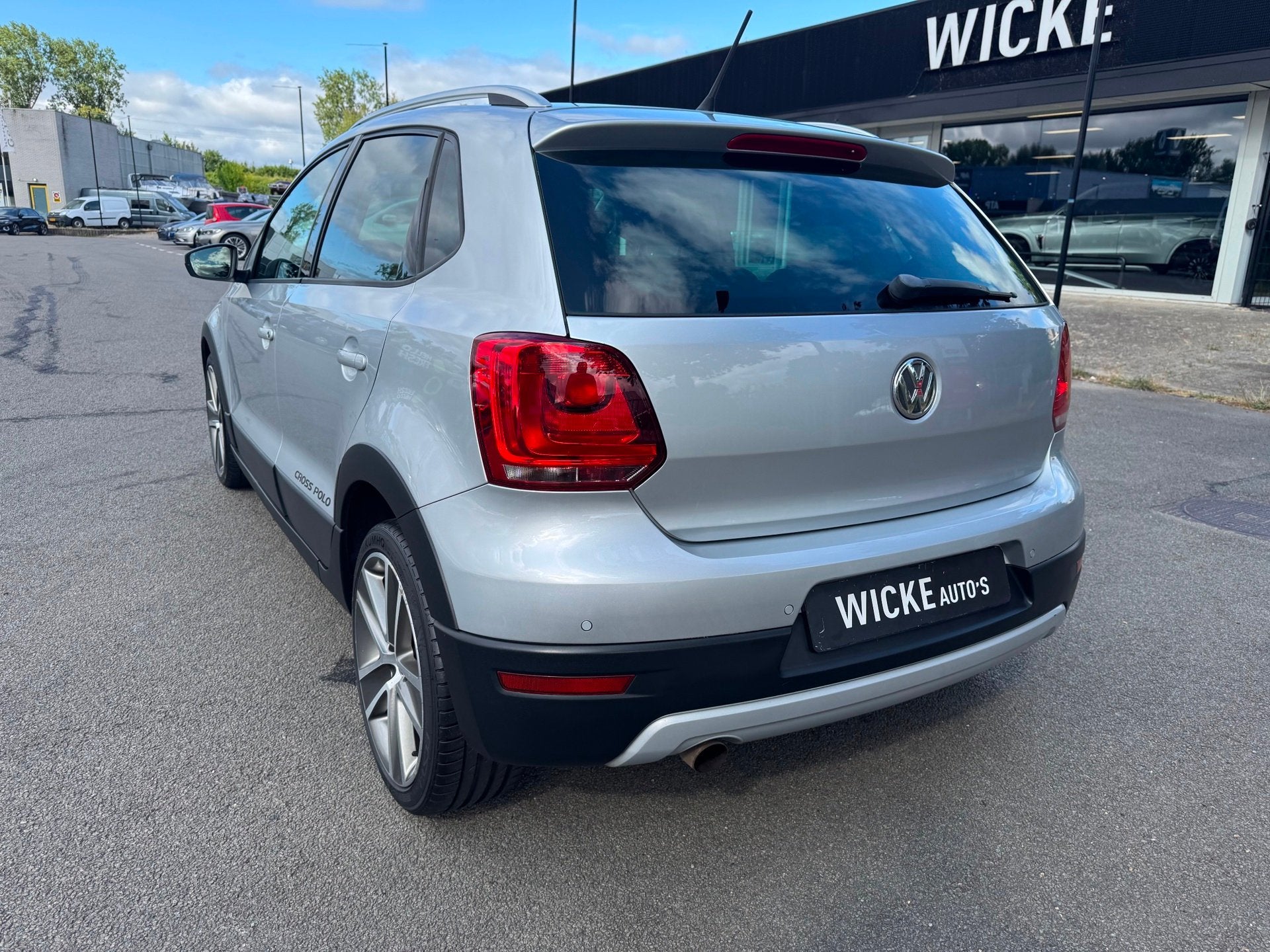 Volkswagen Polo 1.2 TSI Cross DSG Clima PDC Cruise control L, Auto's, Volkswagen, Euro 5, Gebruikt, Zwart, Origineel Nederlands