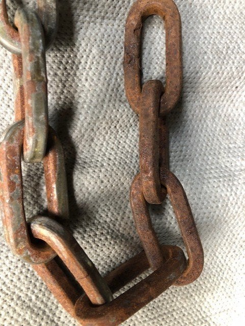 Ketting voor kettingslot , lengte 128 cm . prijs 15 euro ., Motoren, Ophalen of Verzenden, Gebruikt