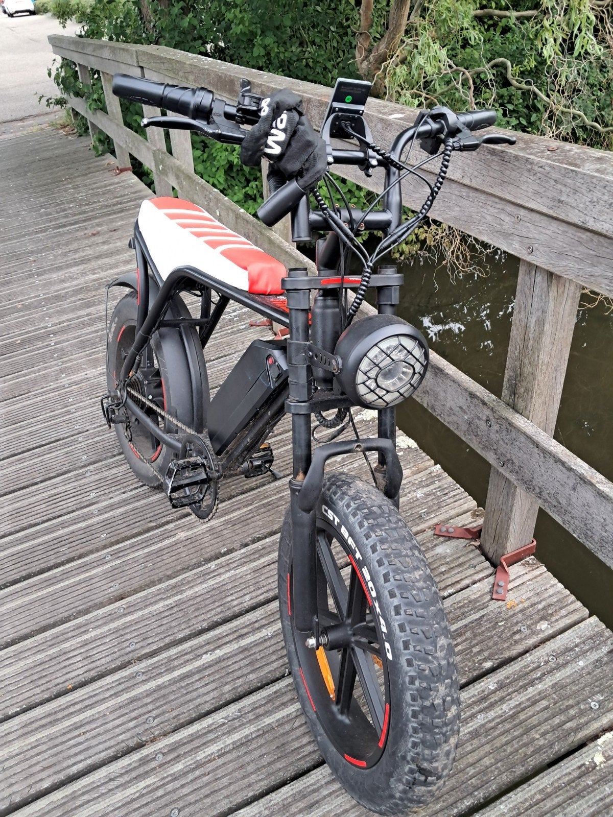 V8 Fatbike- evt ruilen, Fietsen en Brommers, Brommers | Tomos, Ophalen, Zo goed als nieuw, Overige modellen