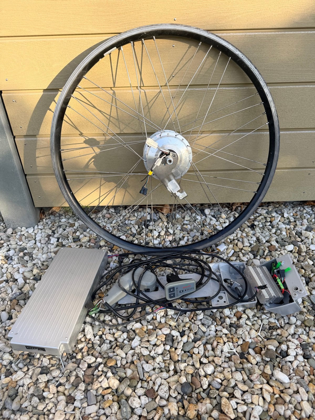 Sparta E-bike onderdelen: wiel, accu, controller, display, Ophalen of Verzenden, Gebruikt