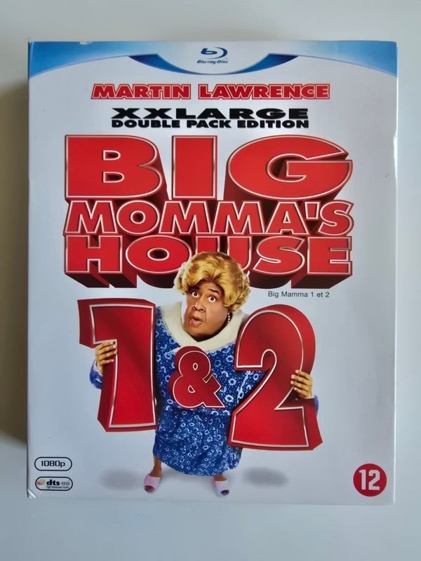 BIG MOMMA’S HOUSE 1 & 2 (BLURAY), Carduelis & Media, Verzenden, Alle leeftijden, Syran@live.nl