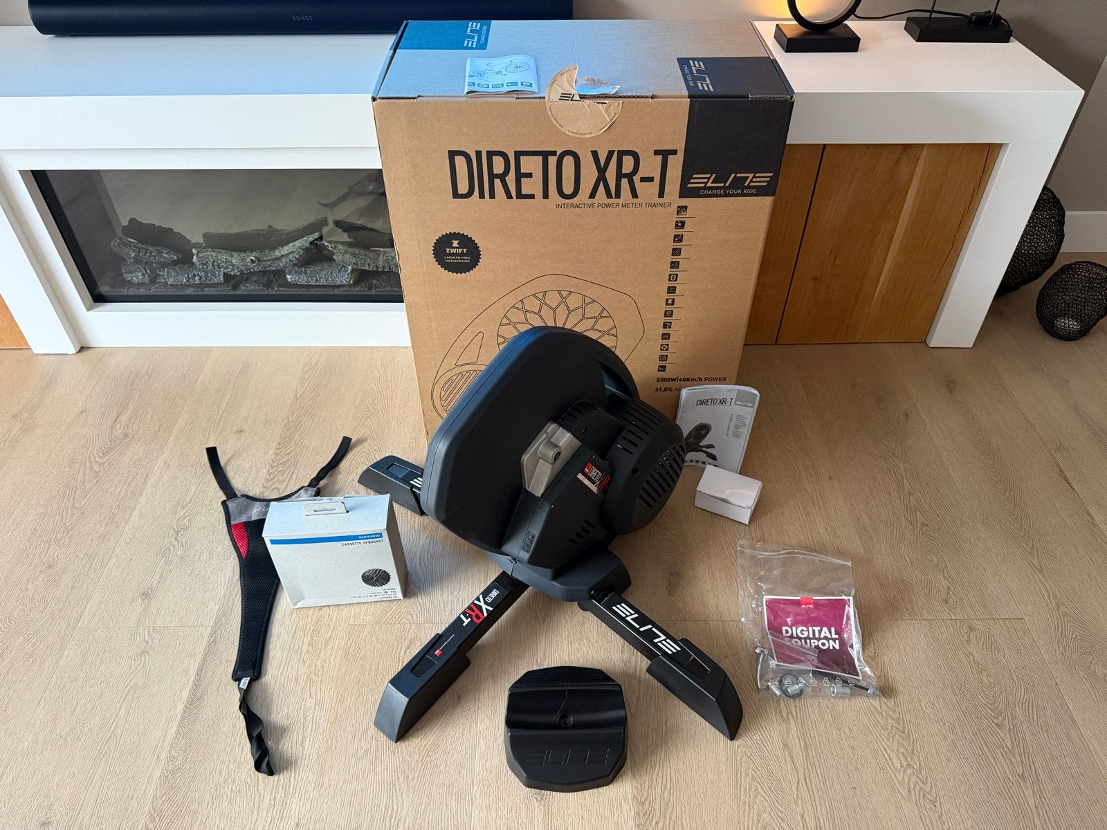 Elite Direto XR-T fietstrainer - Zo goed als nieuw, Sport en Fitness, Ophalen of Verzenden, Zo goed als nieuw, Overige typen