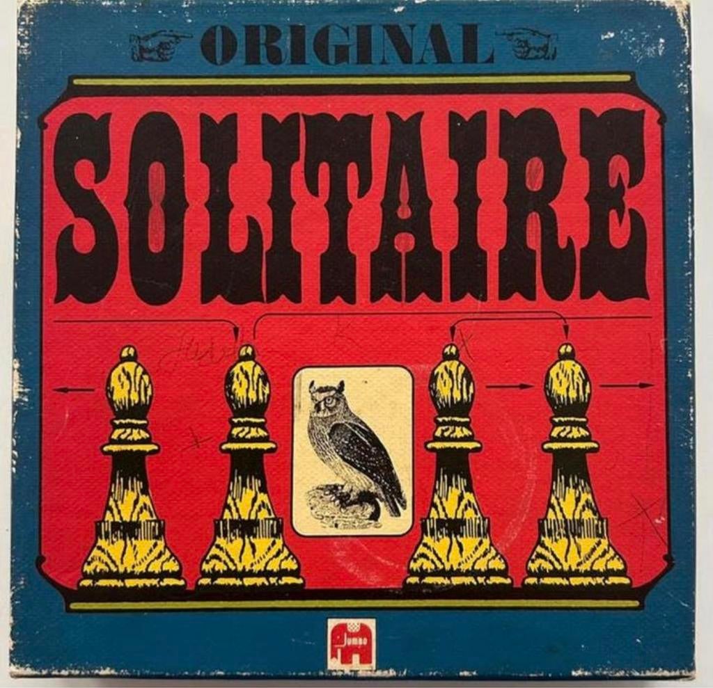 Origineel Solitaire (Jumbo Games 114), Een of twee spelers, Ophalen of Verzenden, Zo goed als nieuw
