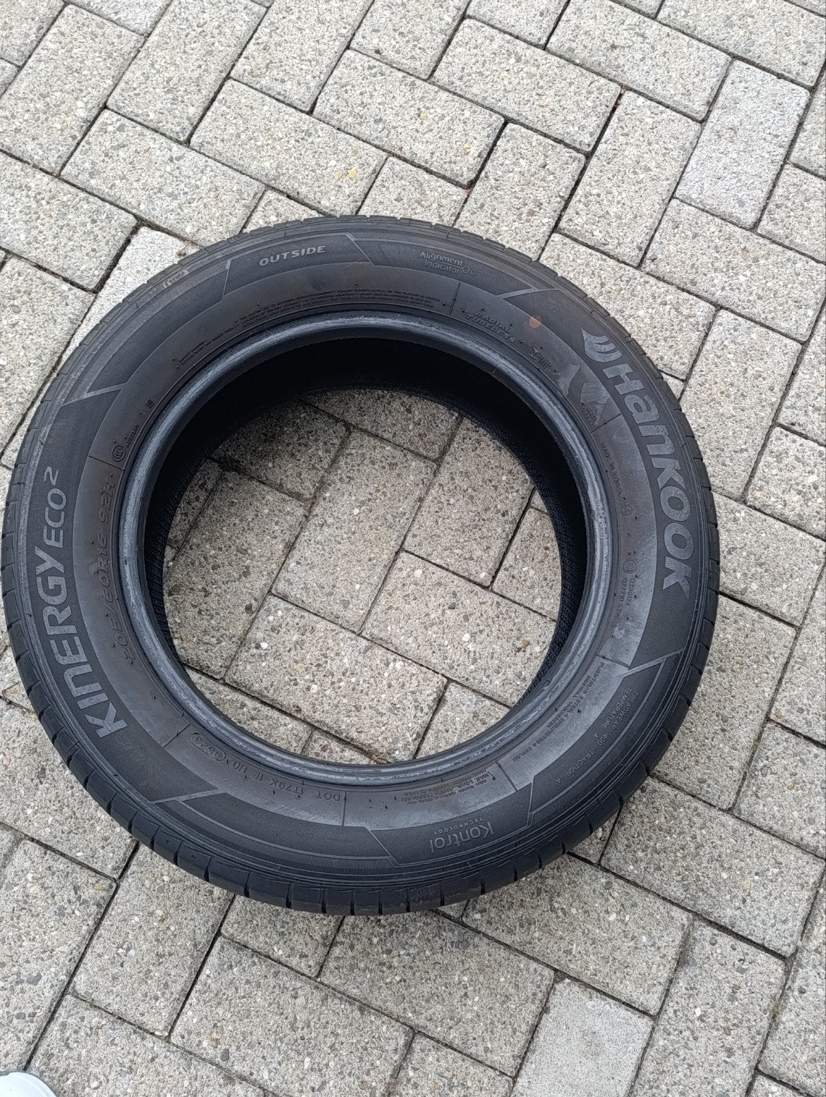 4 Hankook zomerbanden 205/60/16 92H met goed profiel, Ophalen, Gebruikt