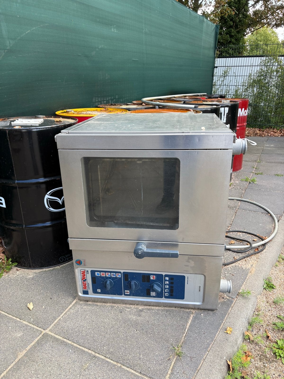 Rational Combi-oven - Professionele Horeca-oven, Witgoed en Apparatuur, Ovens, Ophalen, Rational, Gebruikt, Hete lucht
