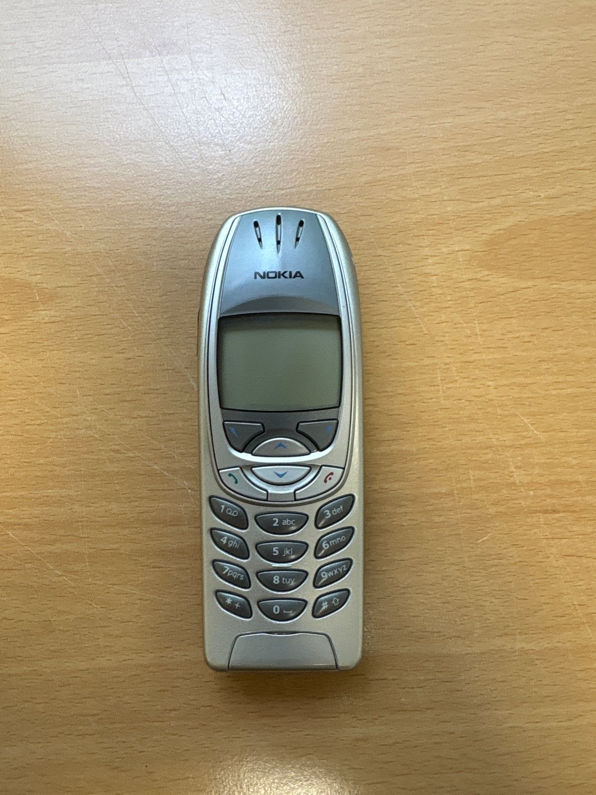 Nokia 6310i Klassieke Telefoon - Zilver, Gebruikt, Geen camera, Fysiek toetsenbord, Ophalen of Verzenden