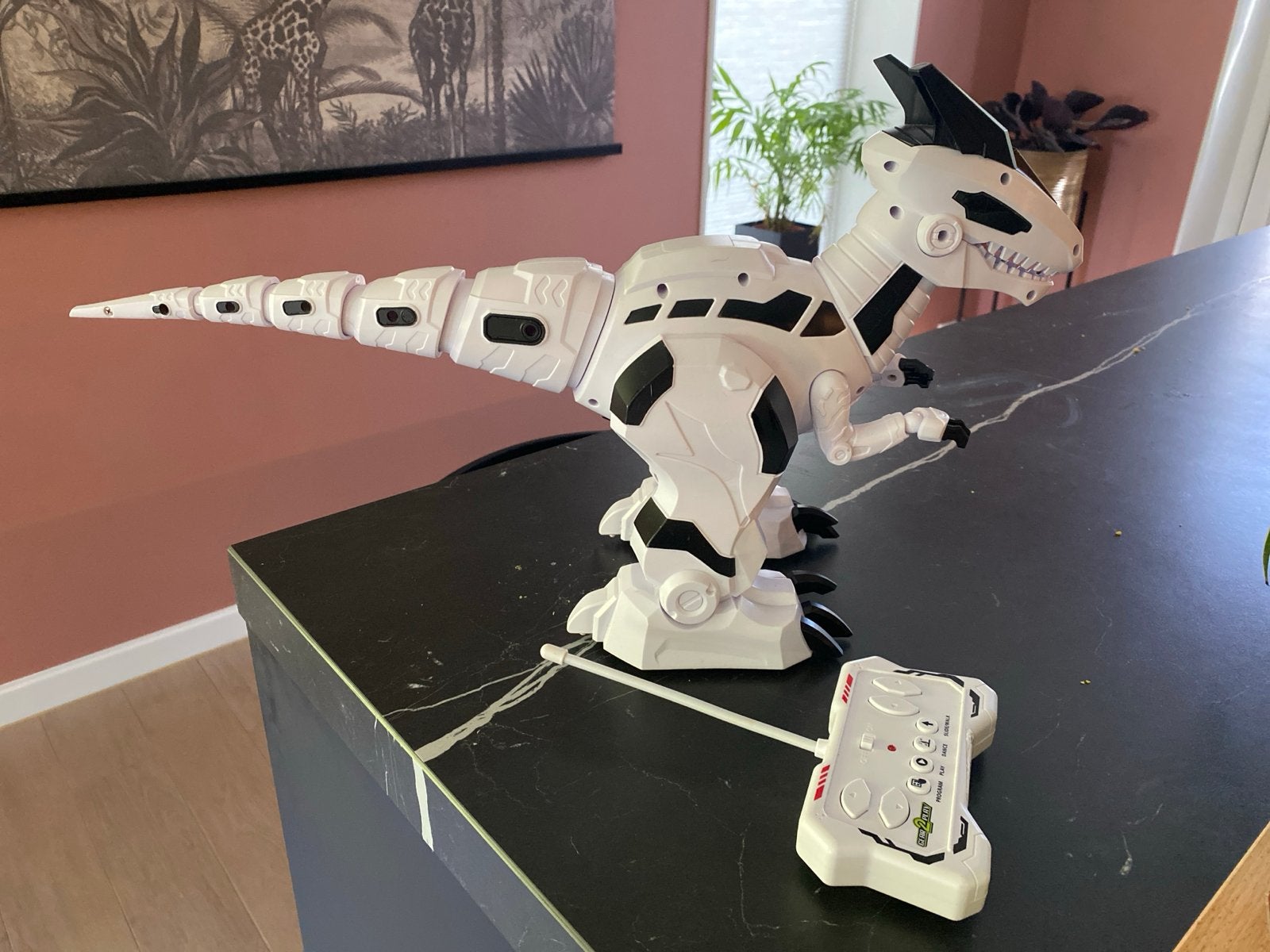 Interactieve Robot Dinosaurus met Afstandsbediening, Ophalen of Verzenden, Zo goed als nieuw, Afstandsbediening