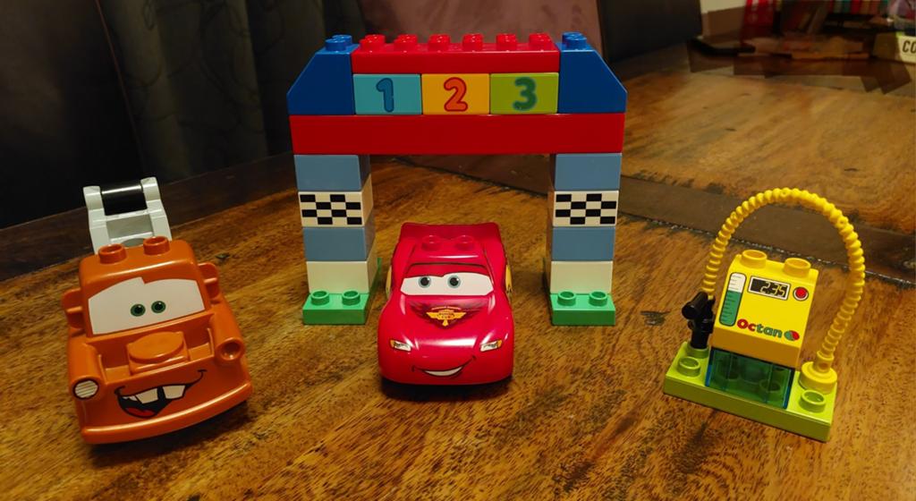 Duplo Disney Cars Classic Race 10600, Ophalen of Verzenden, Zo goed als nieuw, Complete set, Compleet