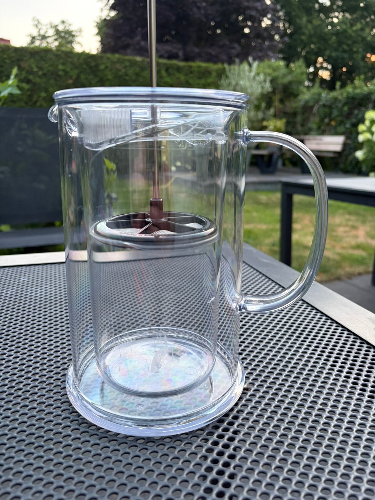Bodum Thermia French cafetière dubbelwandig 1 l, Ophalen of Verzenden, Zo goed als nieuw