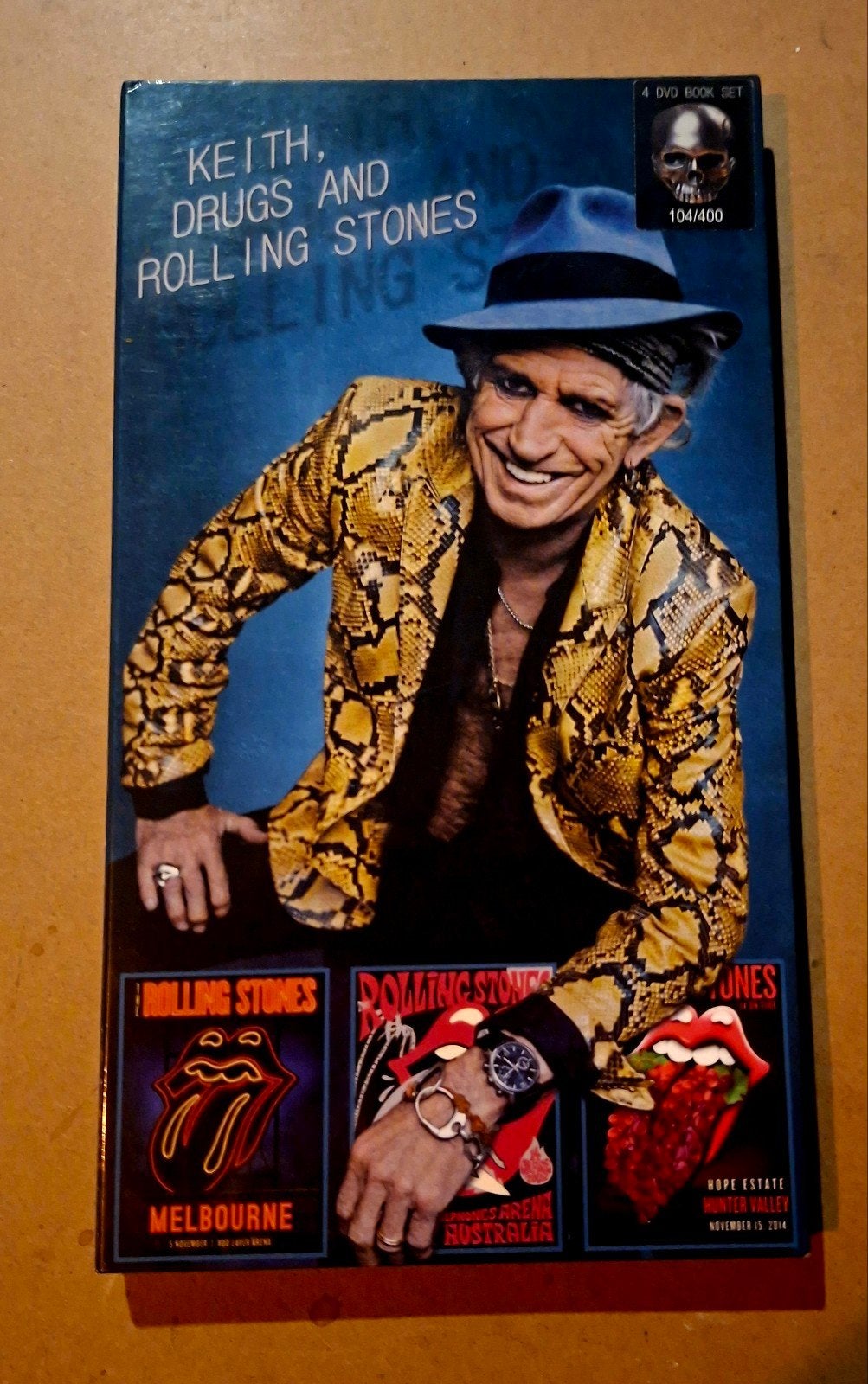 Keith, Drugs and Rolling Stones - 4 DVD Box Set, Cd's en Dvd's, Engels, Alle leeftijden, Nederlands, Ophalen of Verzenden