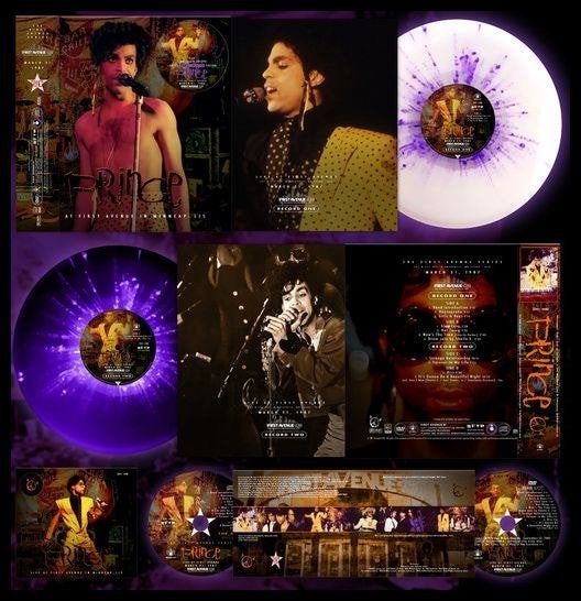 Prince – First Avenue 1987 (2LP Purple Splatter) + CD +DVD, Speciale editie, 12 inch, Nieuw in verpakking, Dubbel-LP