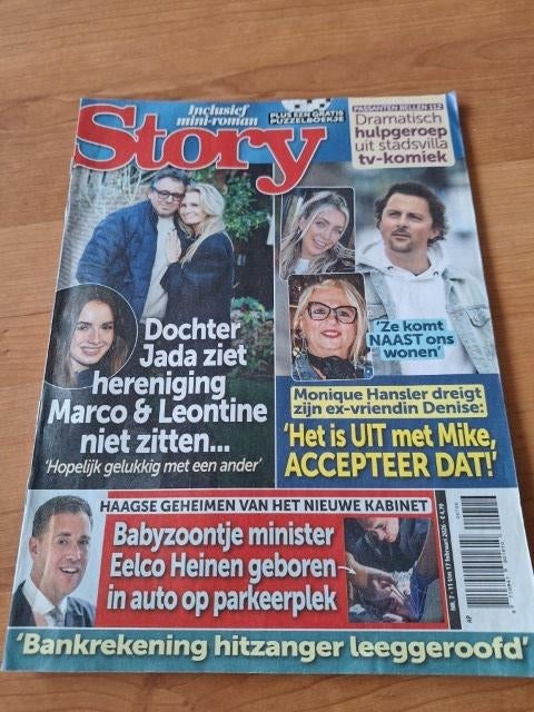 Story Andre van Duin Sting the Police Mariska van Kolck, Verzenden, 1980 tot heden, Nederland, Tijdschrift
