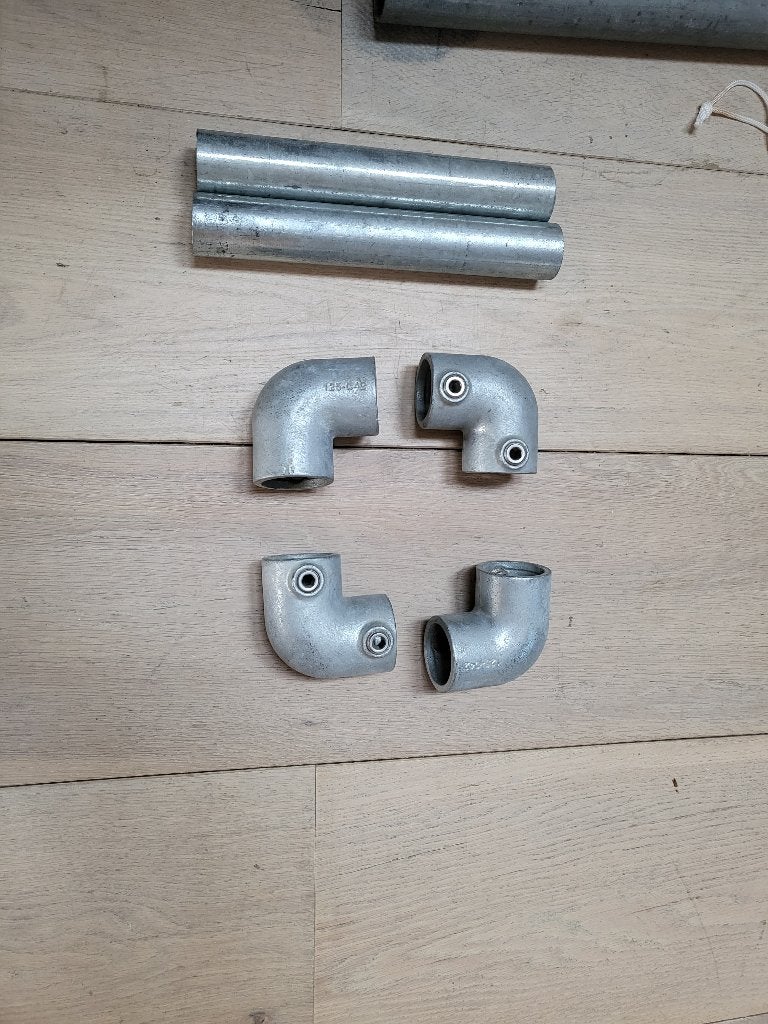 Steigerbuis & koppelingen, Doe-het-zelf en Verbouw, Steigers, Ophalen, Overige typen, Minder dan 2 meter