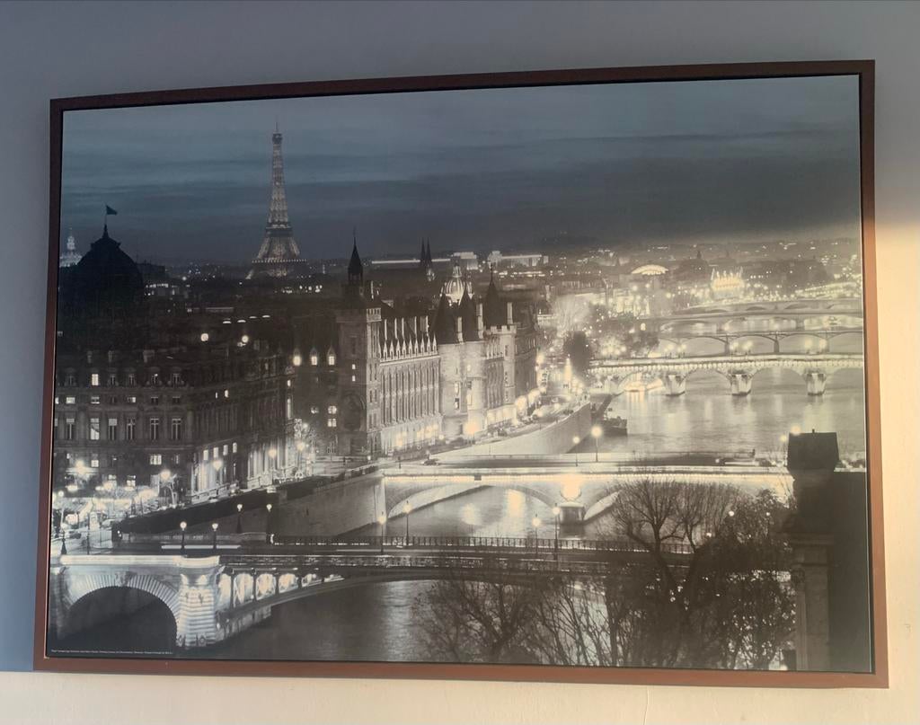 Iconische fotoprint Eiffeltoren van IKEA, Ophalen, Gebruikt, Oorspronkelijke maker, Print