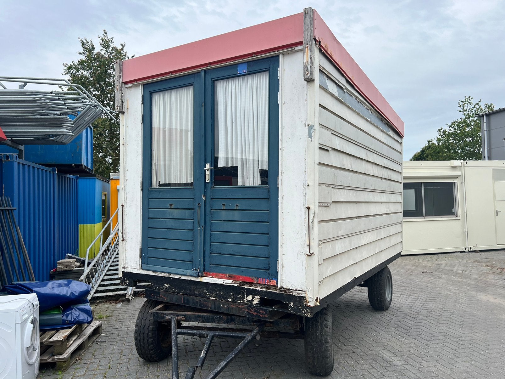 Pipowagen / tinyhouse / schaftwagen, Ophalen