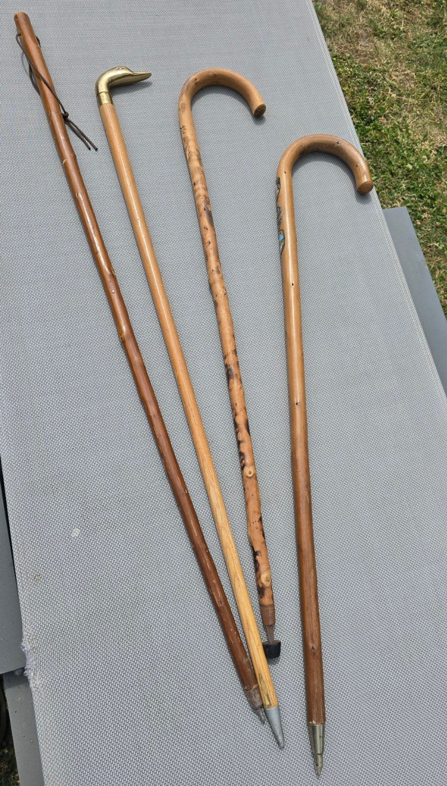 Wandelstokken, Ophalen